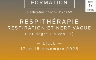 Formation Respithérapie 17 et 18 novembre 2025