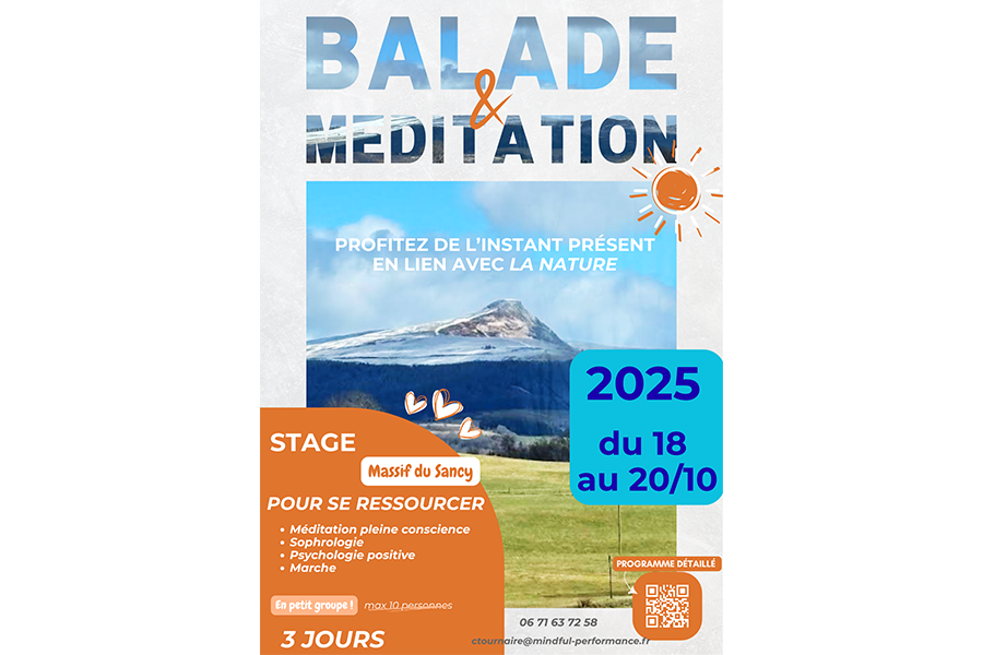 Balade et méditation Balade et méditation -organisé par Christine Tournaire