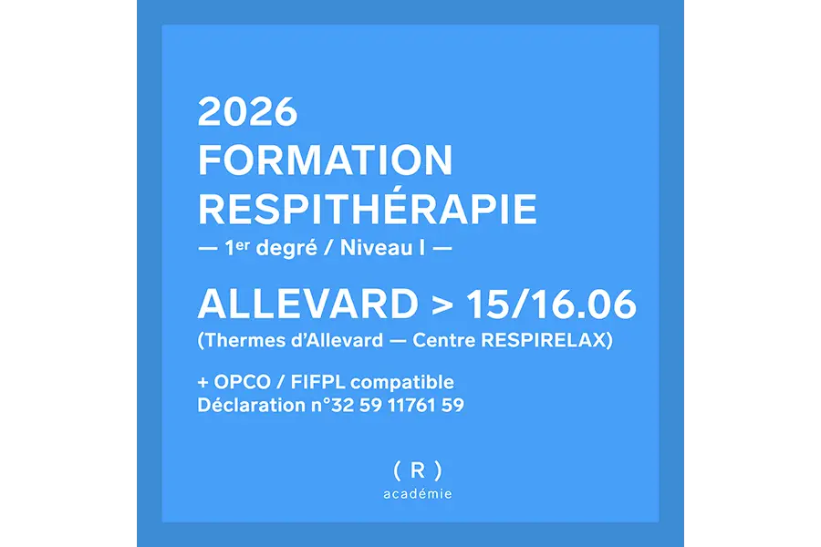 Respithérapie Allevard Formation en respithérapie les 15 et 16 juin à Allevard