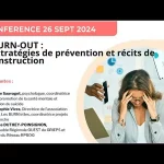 Burn Out, prévention et récits de reconstruction